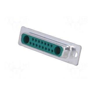 Special D-Sub | PIN: 17(2+15) | plug | female | for cable | soldering