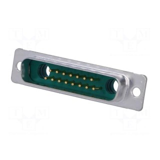 Special D-Sub | PIN: 17(2+15) | plug | male | for cable | soldering