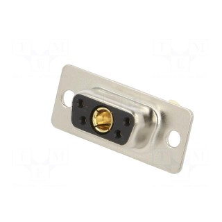 Special D-Sub | PIN: 5(1+4) | plug | female | for cable | soldering