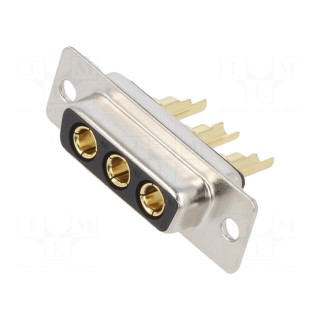 Special D-Sub | PIN: 5 | plug | female | on PCBs | THT | MHCD | 240V