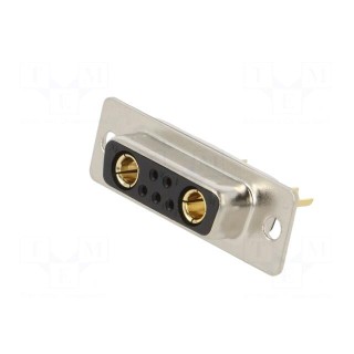 Special D-Sub | PIN: 7(2+5) | plug | female | for cable | soldering