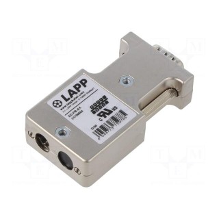 D-Sub | PIN: 9 | straight | screw terminal | for cable | Type: Profibus