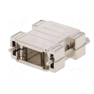 Enclosure: for D-Sub adapters | D-Sub HD 26pin | straight