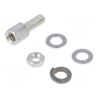 Set of screws for D-Sub | UNC4-40 | Screw length: 13mm