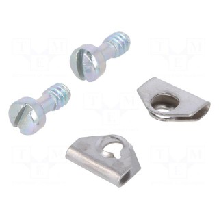 Set of screws for D-Sub | UNC4-40 | Series: AMPLIMITE | 5.59mm