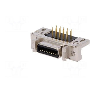 Connector: MDR | PIN: 20 | shielded | Locking: latch | socket | female