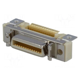 Connector: MDR | PIN: 26 | shielded | Locking: latch | socket | female