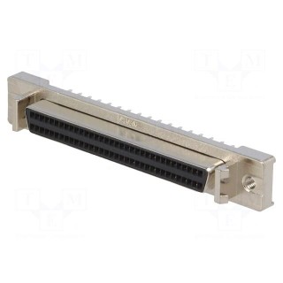 Connector: wire-board | PIN: 68 | shielded | Locking: latch,screws