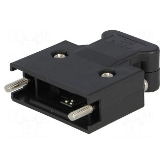 Plug case | PIN: 20 | Locking: screws | for cable | Mini D Ribbon
