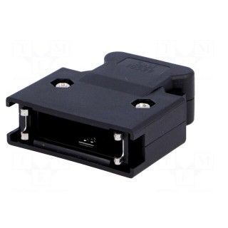 Plug case | PIN: 26 | Locking: latch | for cable | Mini D Ribbon