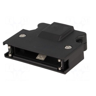 Plug case | PIN: 50 | Locking: latch | for cable | Mini D Ribbon