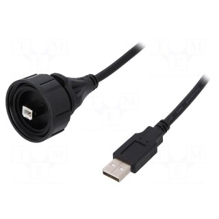 Adapter cable | USB A plug,USB B plug (sealed) | USB Buccaneer
