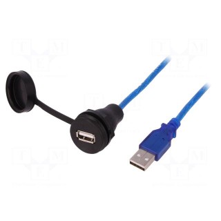 Adapter cable | USB A socket,USB A plug | 1310 | USB 2.0 | IP67 | 1.5m