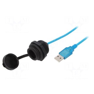 Adapter cable | USB A socket,USB A plug | 1310 | USB 2.0 | IP67 | 2m