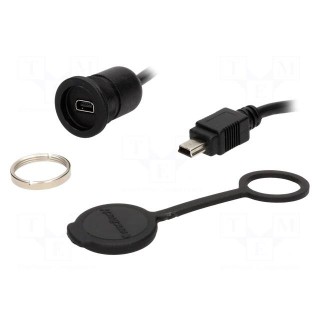 Adapter cable | USB 2.0,with protective cover | 0.5m | IP65 | 1310