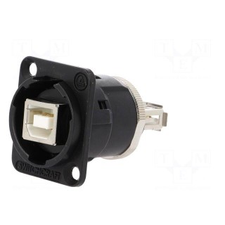 Adapter | USB A socket-back,USB B socket-front | EH | USB 2.0