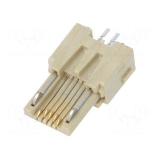 Plug | USB A micro | ZX | for cable | soldering | PIN: 5 | straight