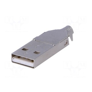 Plug | USB A | soldering