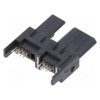 Plug | USB B micro | ZX360 | on PCBs | SMT | PIN: 10 | horizontal | USB 3.0