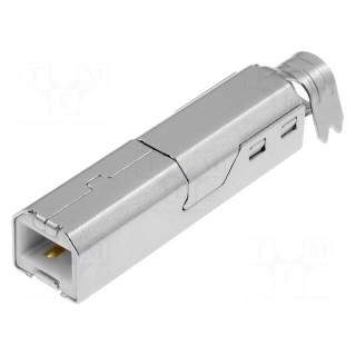 Plug | USB B | soldering