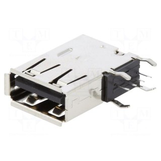 USB A Type Up-Right Reverse Conn L/F