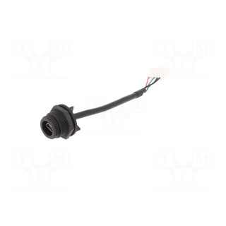 Cable | USB mini Buccaneer | USB B mini socket | 0.107m | IP68