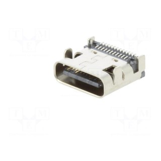 Socket | USB C | THT | angled | USB 3.1