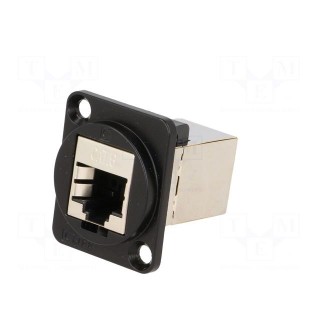 Coupler | FT | Cat: 6 | shielded | Layout: 8p8c | RJ45 socket,both sides