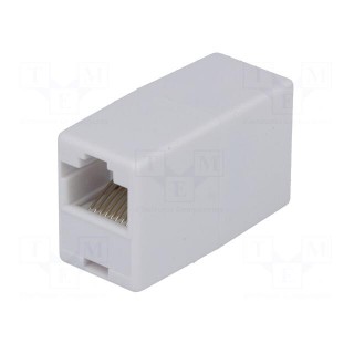 Coupler | Layout: 8p8c | RJ45 socket,both sides