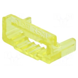 Guide plate | Cat: 6 | 27AWG÷24AWG | yellow