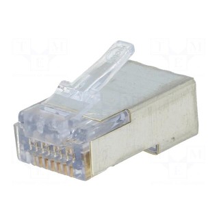 Plug | RJ45 | 44915 | PIN: 8 | Cat: 6 | shielded,with conductor guide