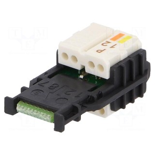 Plug | RJ45 | PIN: 8 | Cat: 5e | shielded | Layout: 8p8c | 5÷9mm | for cable