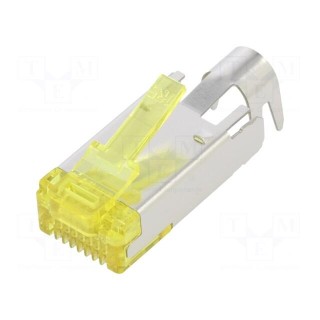 Plug | RJ45 | TM31P | PIN: 8 | shielded | Layout: 8p8c | 5.8÷6mm | for cable