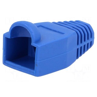 RJ45 plug boot | 6.5mm | Colour: blue