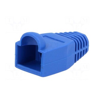 RJ45 plug boot | 6.5mm | Colour: blue