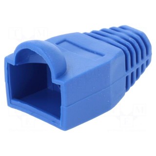 RJ45 plug boot | 6.5mm | blue