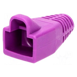 RJ45 plug boot | 6mm | Colour: purple
