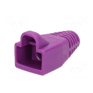 RJ45 plug boot | 6mm | purple
