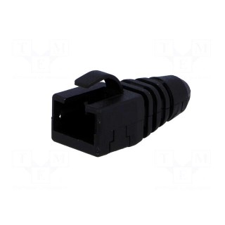 RJ45 plug boot | Colour: black