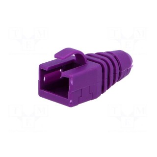 RJ45 plug boot | purple
