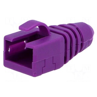 RJ45 plug boot | purple