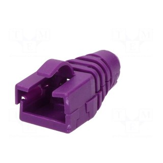 RJ45 plug boot | Colour: purple