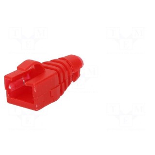 RJ45 plug boot | Colour: red