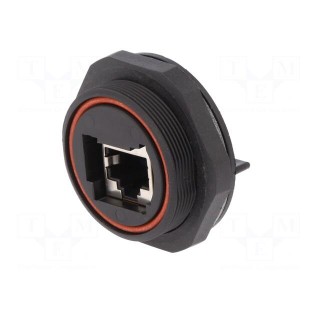 Socket | RJ45 | Buccaneer Ethernet | PIN: 8 | gold-plated | 1.5A | IP68