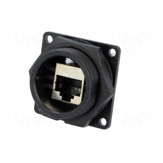 Socket | RJ45 | DC | PIN: 8 | Cat: 6 | shielded | Layout: 8p8c | IP67,IP68