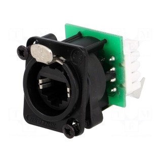 Socket | RJ45 | etherCON | PIN: 8 | Cat: 5e | shielded,with cable clamp