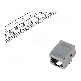 Socket | RJ45 | MXMag | PIN: 8 | shielded,with isolation transformer