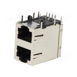 Socket | RJ45 | PIN: 8 | Cat: 5 | shielded | Layout: 8p8c