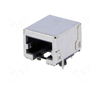 Socket | RJ45 | PIN: 8 | Cat: 5e | shielded | gold-plated | Layout: 8p8c