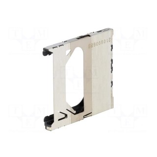 Connector: for cards | MMC,SD | push-push | SMT | PIN: 9